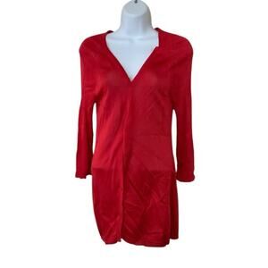 Adrienne Vittadini Knit Cardigan Womens Size Medium Long Sleeves
